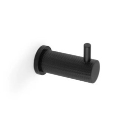 Rackhams Alexander & Wilks Brunel Knurled Coat Hook - Dark Bronze - thumbnail 3