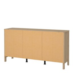 Rackhams Barcelona Sideboard 2 Doors + 3 Drawers in Jackson Hickory Oak - Brown - 151.4 - 1 - thumbnail 4