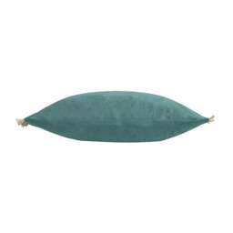 Rackhams Tilly Reversible Velvet Cushion Cover - Duck Egg/Pumice - 50cm x 30cm - Duck Egg/Pumice - 100% Polyester - thumbnail 2