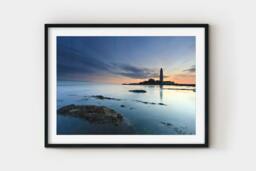 Rackhams Coastal Sunrise at St Mary's - Framed Print 16 x 12 inch - thumbnail 1