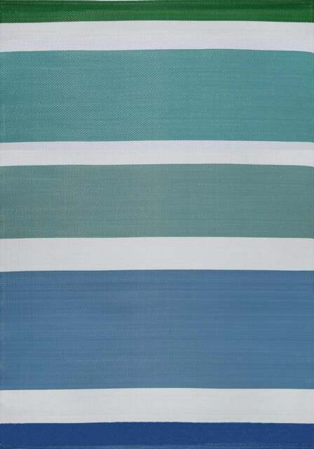 Rackhams Rainbow Outdoor Rug Blue - 1030 - 180X270 cm - image 1