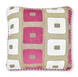 Rackhams Glitter Square Cushion - 43cm x 43cm - Green - thumbnail 3