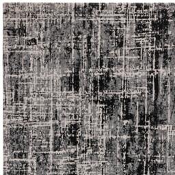 Rackhams Kuza Abstract Black Rug - 80x150cm - thumbnail 5