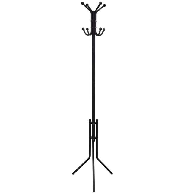 Rackhams Metal Black Coat Stand - image 1