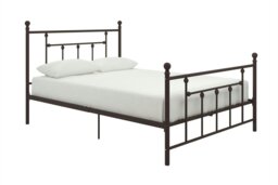 Rackhams Manila Metal Bed Bronze Look - Double - thumbnail 2