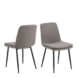 Rackhams Becca Dining Chair in Light Brown Set of 4 - 1 - thumbnail 1