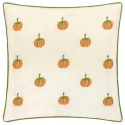 Rackhams Tufted Velvet Pumpkin Cushion Cover - Multicoloured - 45cm x 45cm - Multicoloured - 100% Polyester - thumbnail 1