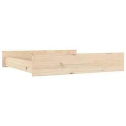 Rackhams Bed Drawers 2 pcs Solid Wood Pine - thumbnail 3