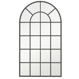 Rackhams Modern Arch Window Wall Mirror for Living Room Bedroom - thumbnail 2