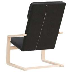 Rackhams Relaxing Chair Black Fabric - thumbnail 6
