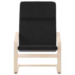 Rackhams Relaxing Chair Black Fabric - thumbnail 4