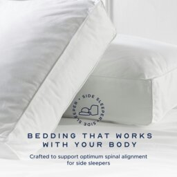 Rackhams Side Sleeper Firm Support Pillow - Firm - 2 - thumbnail 3