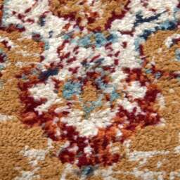 Rackhams Orient Maderno Medallion Design Yellow Rug - 160X235 cm - thumbnail 2