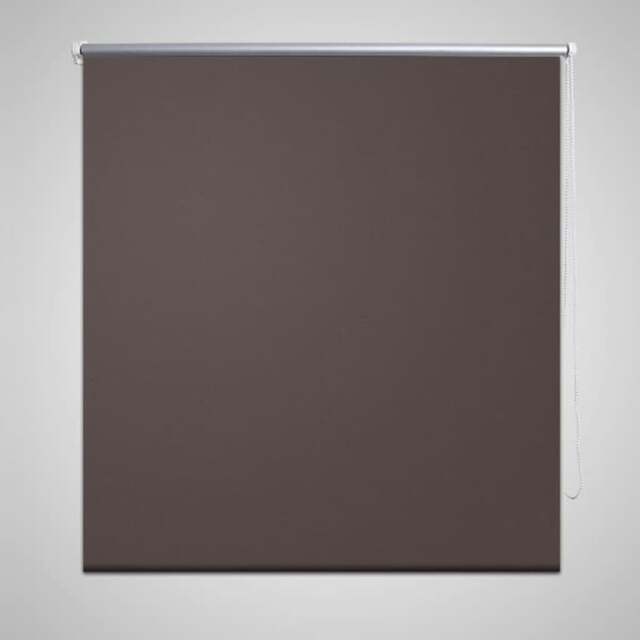 Rackhams Roller Blind Blackout 140 x 175 cm Coffee - 100% polyester