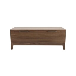 Rackhams Peony TV Unit - Walnut Veneer - Walnut - thumbnail 1