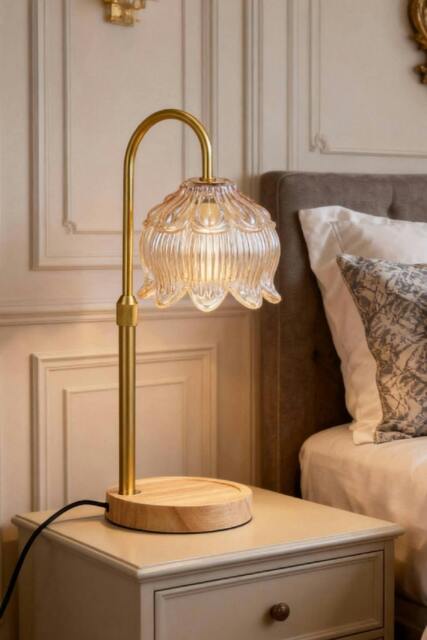 Rackhams Dimmable Candle Warmer Lamp - Clear - image 1