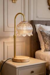 Rackhams Dimmable Candle Warmer Lamp - Clear - thumbnail 1