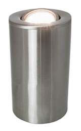 Rackhams Satin Chrome GU10 Floor or Table Lamp Uplighter with Tilt Capability