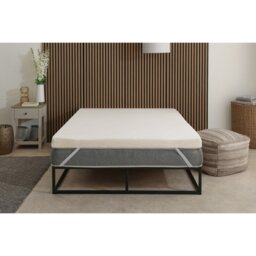 "Rackhams Cool Max Memory Foam Mattress Topper - 1"" Deep, Pressure Relief - White - 1 - 2ft6 Small Single Mattress (75cm x 190cm)" - thumbnail 4