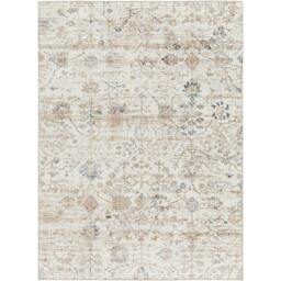 Rackhams Lavadora-Washable Grey Brown Blue Traditional Vintage Boho Rug - 120 x 170 cm - thumbnail 2