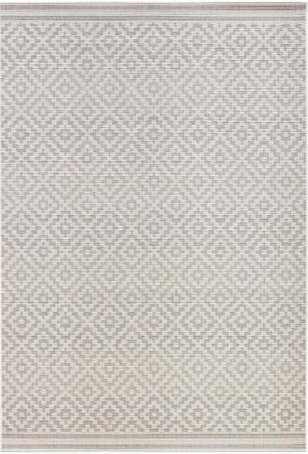 Rackhams Indoor - Outdoor Cream Raute Rug - 240X340 cm - image 1