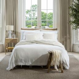 Rackhams White French Linen Pillowcases - Standard - 4 Pack - Oxford - thumbnail 6