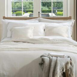 Rackhams White French Linen Pillowcases - Standard - 4 Pack - Oxford - thumbnail 2
