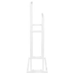 Rackhams Freestanding Towel Rack White 48x24x78.5 cm Iron - thumbnail 4