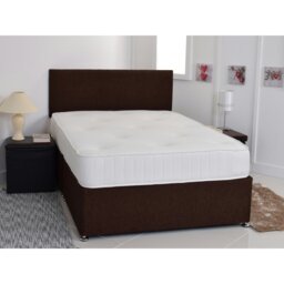 Rackhams Double Memory Foam Mattress - Deep Fillings with a Memory Foam Layer - White - 1 - European Small Single Mattress (80cm x 200cm) - thumbnail 3