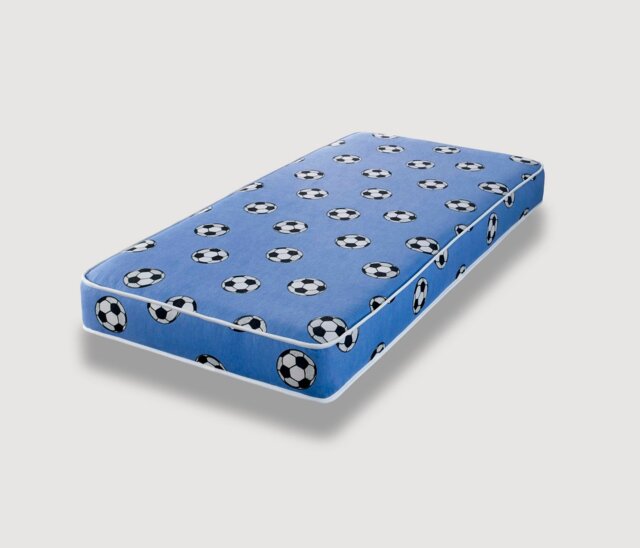 Rackhams Cooltouch Sprung Hybrid Mattress - 17cm Deep, Plush Comfort - Blue - 1 - 2ft6 Shorty Small Single Mattress (75cm x 175cm) - image 1