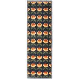 Rackhams Washable Retro Floral Mat and Runner Plant Design - 50X75 cm - thumbnail 5