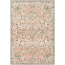 Rackhams Erin-Traditional Green Grey Cream Boho Rug - 160 x 230 cm - thumbnail 2