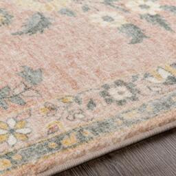 Rackhams Erin-Traditional Green Grey Cream Boho Rug - 160 x 230 cm - thumbnail 3