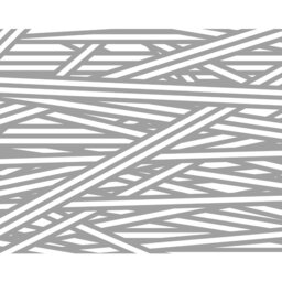 Rackhams Striped Criss Cross Pattern Wall Mural - Grey - Medium - W300cm x H240cm - thumbnail 2