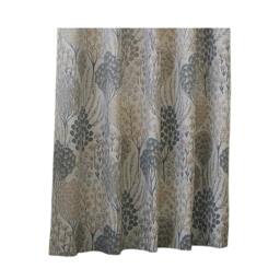 Rackhams Ophelia Jacquard Floral Eyelet Curtains - Wedgewood - 229cm x 229cm - Wedgewood - 100% Polyester - thumbnail 2