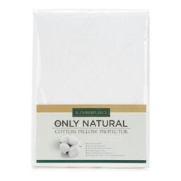 Rackhams Luxury Cotton Quilted Pillow Protector - Kingsize (50cm x 90cm) - thumbnail 2