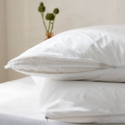 Rackhams Luxury Cotton Quilted Pillow Protector - Kingsize (50cm x 90cm) - thumbnail 3