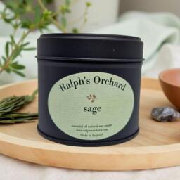 Rackhams Matte Black Classic Candle - Wild Fig & Oakmoss - thumbnail 2