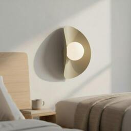 Rackhams FIERO Wall lamp 1 x G9 Mocha with White Shade - thumbnail 5