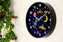 Rackhams WC2075 - Happy Galaxy Children Clock - 25 cm / 9.8 in