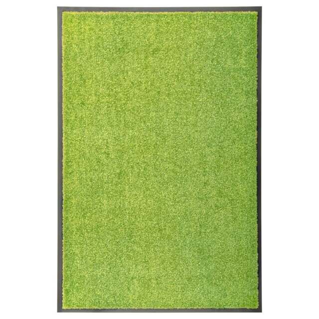 Rackhams Doormat Washable Green 60x90 cm