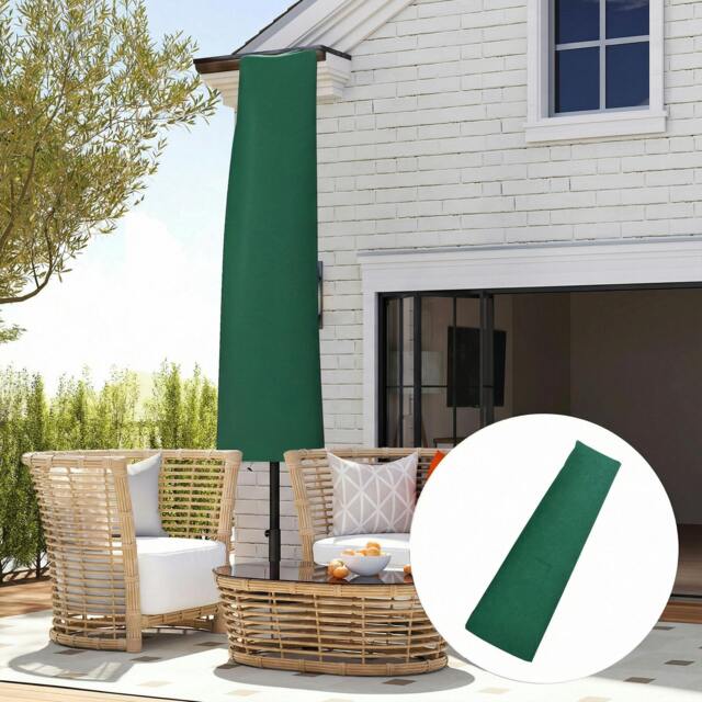 Rackhams Garden Parasol Cover, Outdoor Cantilever Banana Umbrella Protector - 240 x 48-70 cm - 1 - Patio Umbrella Cover - image 1