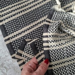 Rackhams Orantes Cotton Blanket, Hand-Loomed - thumbnail 6