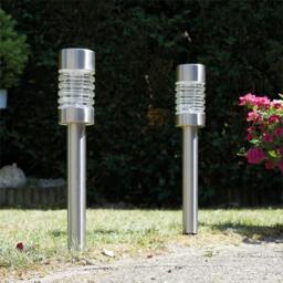 Rackhams LED Solar Torino Post Light - Pack of 2
