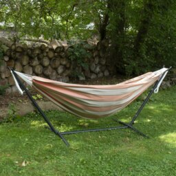 Rackhams 's Combo - Sunbrella Cameo Hammock with Stand (8ft)