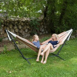 Rackhams 's Combo - Sunbrella Cameo Hammock with Stand (8ft) - thumbnail 2