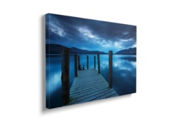 Rackhams Twilight over Derwent Water - Framed Print 20 x 16 inch - thumbnail 3