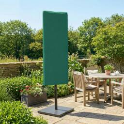 Rackhams Garden Parasol Cover for 2-4m Umbrella Protector, Dark Green - Φ60 x 160H cm - 1 - Patio Umbrella Cover - thumbnail 1