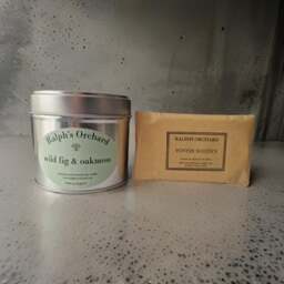 Rackhams Thoughtful gift set - Natural candle - Botanical wax melts - with Eye Pillow - thumbnail 3
