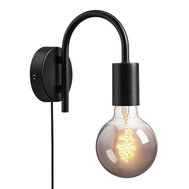 Rackhams Paco - Wall light - Black - Black - Metal - 1 - image 1
